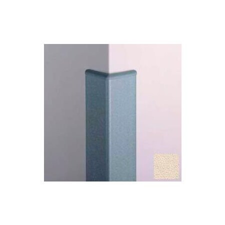 Pawling Surface Mounted Corner Guard 90Deg, 3'' Wings, 4'H W/Caps, Chablis CG-10R-4-497